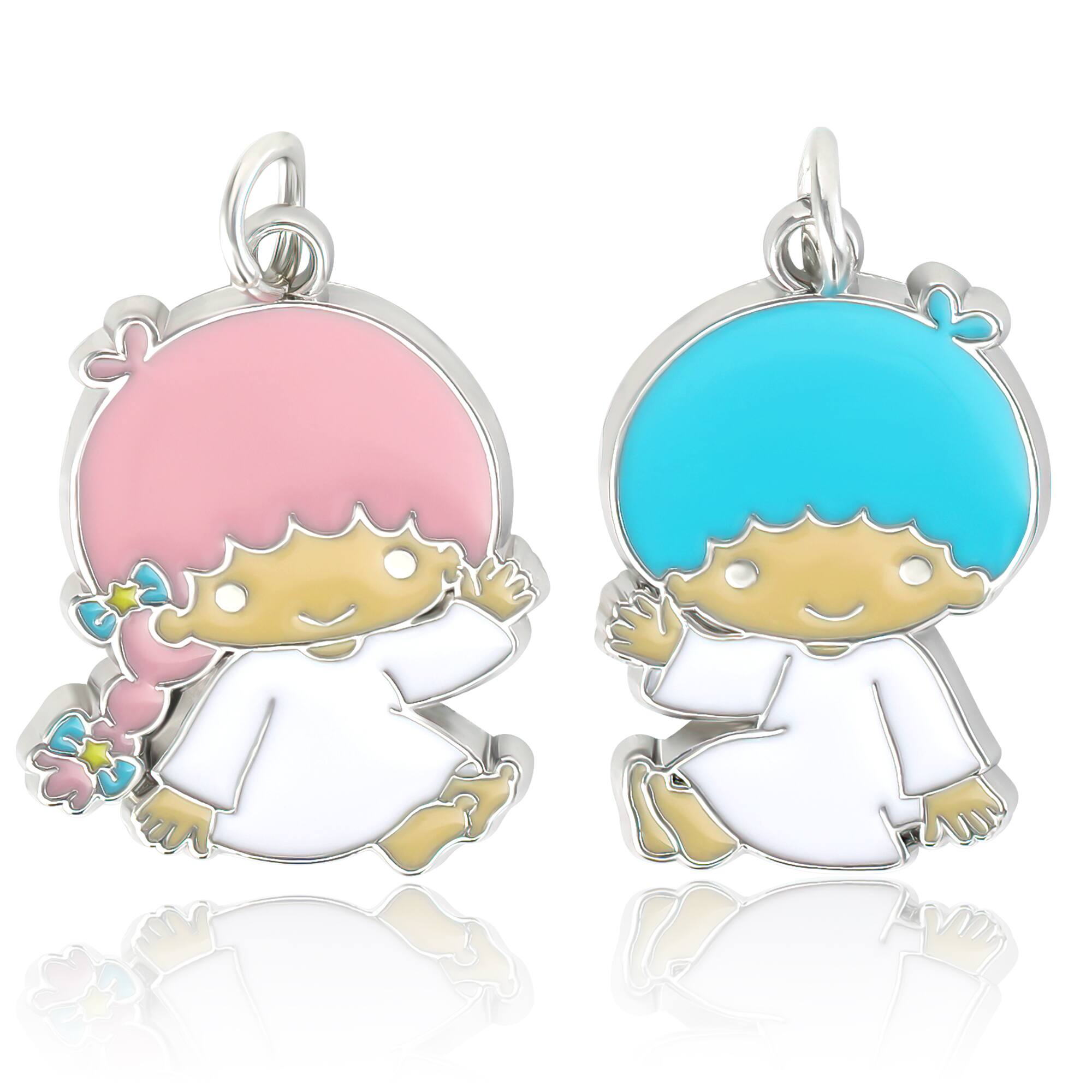 Hello Kitty & Friends® Little Twin Stars™ 2-Piece Enamel Charm Set
